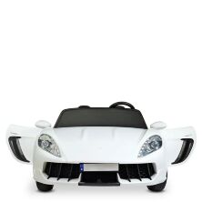 Дитячий двомісний електромобіль машина в чохлі Porsche M 4055AL-1 Без Пульта Керування / колір білий**