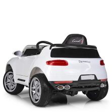 Дитячий одномісний електромобіль Джип машина Bambi Racer M 3178EBLR-1 Porsche Macan / колір білий **