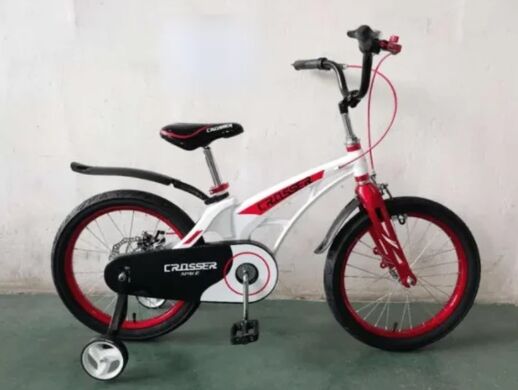 Велосипед полегшений двоколісний SPACE MAGNESIUM BIKE колеса 20 дюймів білий 2021 рік