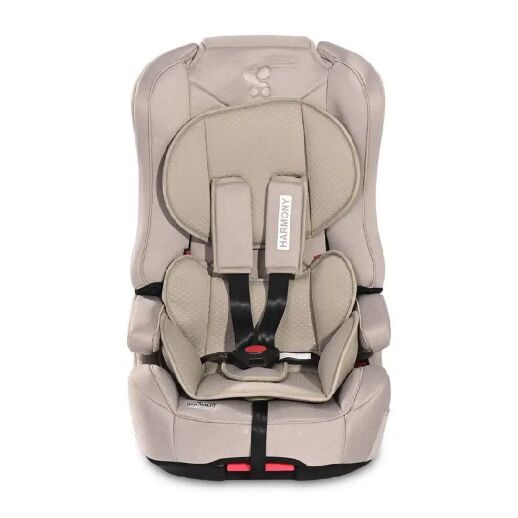 Дитяче автокрісло з БУСТЕРОМ Lorelli (Bertoni) Harmony Isofix 9-36 kg String Бежеве. Система Isofix