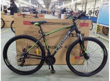 Спортивний гірський алюмінійний велосипед 29д Crosser Inspiron з дисковими гальмами / Shimano рама 21"/ синій