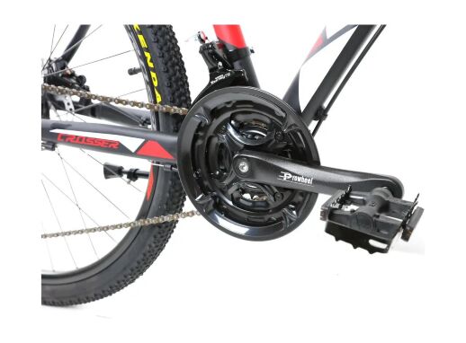 Спортивний гірський алюмінієвий велосипед 26д Crosser MT-036 Гідравліка Червоний