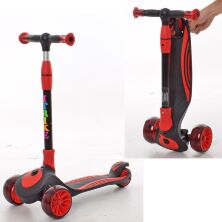 Самокат дитячий триколісний складаний iTrike JR 3-060-25-R MAXI червоний**