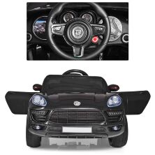 Дитячий одномісний електромобіль Джип машина Bambi Racer M 3178EBLR-2 Porsche Macan / колір чорний **