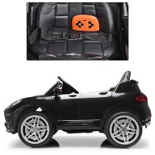 Дитячий одномісний електромобіль Джип машина Bambi Racer M 3178EBLR-2 Porsche Macan / колір чорний **