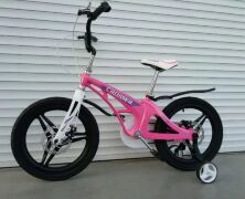 Велосипед полегшений двоколісний MAGNESIUM BIKE PREMIUM SPACE колеса 20 дюймів білий 2021 рік