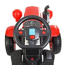 Дитячий одномісний електромобіль-Трактор BAMBI M 4261ABLR(2)-3 з пультом управління червоний**