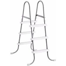 Драбина для басейнів Intex 28064 висота 91 см. Металева