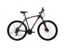 Спортивний гірський алюмінійний велосипед 29д Crosser Inspiron з дисковими гальмами / Shimano рама 21"/ червоний