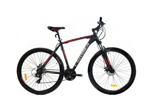 Спортивний гірський алюмінійний велосипед 29д Crosser Inspiron з дисковими гальмами / Shimano рама 21"/ червоний