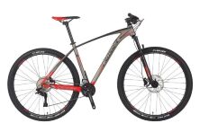 Велосипед спортивний гірський Crosser Solo колеса 27.5 LTWOO+SHIMANO Гідравліка Червоний