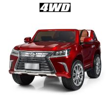 Дитячий двомісний електромобіль Lexus M 3906(MP4)EBLRS-3 автопокраска, червоний **