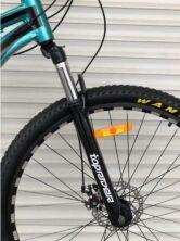 Спортивний велосипед TopRider колеса 29 дюймів 680 рама алюміній синій Original Shimano