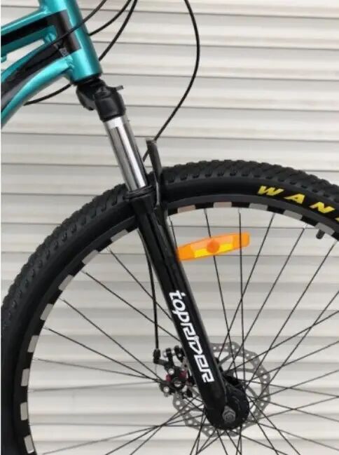 Спортивний велосипед TopRider колеса 29 дюймів 680 рама алюміній синій Original Shimano