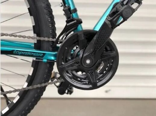 Спортивний велосипед TopRider колеса 29 дюймів 680 рама алюміній синій Original Shimano