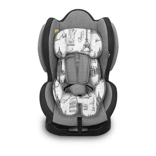 Дитяче автокрісло Lorelli (Bertoni) SIGMA + SPS 0-25 kg Grey Cities сіре