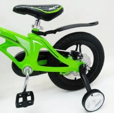 Велосипед дитячий двоколісний MARS-14 дискові гальма колеса 14 дюймів зелений