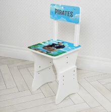 Дитяча парта регульована шкільна зі стільцем 904-107 Пірати**