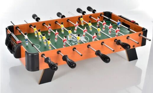 Настільна гра Футбол на штангах ніжках 1081 дерев'яний 2 м'ячі шкала ведення рахунку