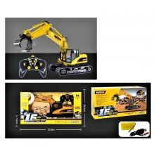 Будівельна техніка на р/у 1570 Екскаватор для деревини металевий (16 функцій) / на радіоуправлінні