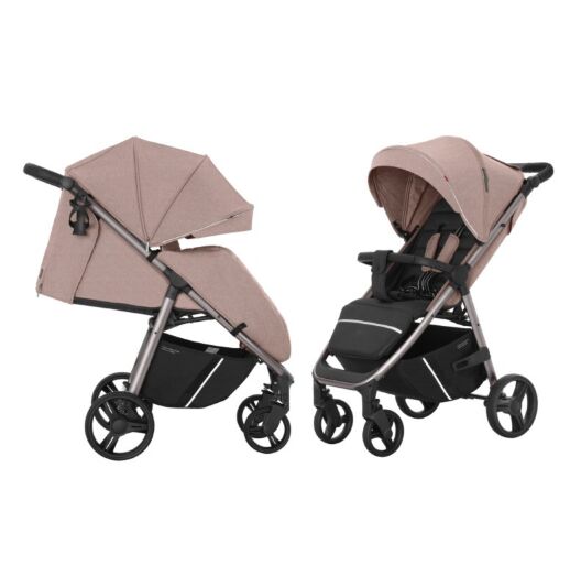 Коляска прогулянкова CARRELLO Bravo CRL-8512/1 Linen Beige + дощовик