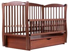 Ліжко Babyroom Еліт маятник, ящик, відкидний пліч DEMYO-5 бук тік