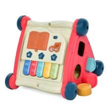 Розвиваюча іграшка "Нагодуй пташку" 25878E зі світловими та звуковими ефектами / сортер піаніно