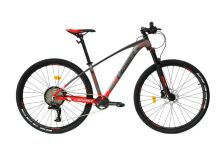 Велосипед спортивний гірський Crosser Solo колеса 27.5 LTWOO+SHIMANO Гідравліка Червоний