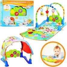 Килимок-трансформер WinFun 0837 NL може бути як килимком, так і веселим тунелем.