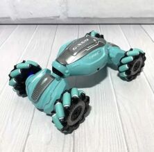 Дитяча машинка на радіокеруванні XB 1101 з підсвіткою і сенсорним керуванням Аквамарин