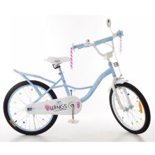 Дитячий велосипед колеса 20 дюймів SY20196 Angels Wings блакитний **