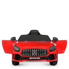 Дитячий одномісний ліцензійний електромобіль машина Mercedes M 4182EBLR-3 м'яке сидіння / колір червоний **