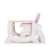 Дитячий Стільчик-Трансформер для годування Bambi M 3612-8 рожевий **