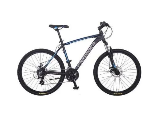 Спортивний гірський алюмінійний велосипед 29д Crosser Inspiron з дисковими гальмами / Shimano рама 22"/ синій