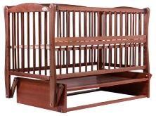 Ліжко Babyroom Еліт різьблення, маятник, відкидний пліч-DER-6 бук тік