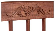 Ліжко Babyroom Еліт різьблення, маятник, відкидний пліч-DER-6 бук тік