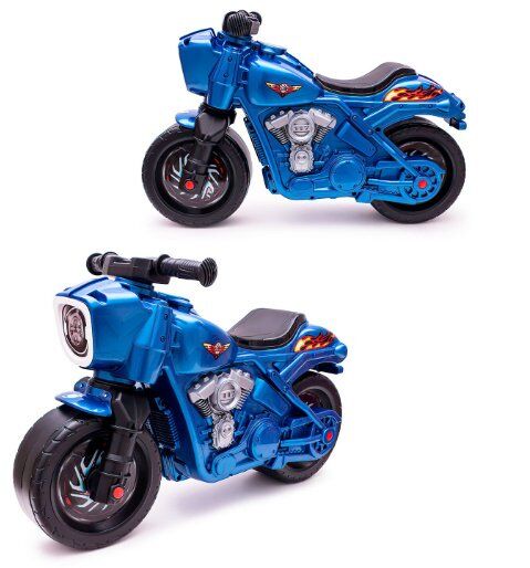 Мотоцикл каталка толокар ОРІОН 504 синій