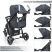 Дитяча прогулянкова коляска El Camino ME 1023L Focus Graphite сірий