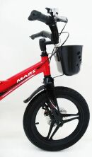 Дитячий двоколісний велосипед MARS-2 Evolution колеса 16 дюймів магнезиевая рама червоний
