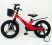 Дитячий двоколісний велосипед MARS-2 Evolution колеса 16 дюймів магнезиевая рама червоний