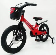 Дитячий двоколісний велосипед MARS-2 Evolution колеса 16 дюймів магнезиевая рама червоний