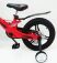 Дитячий двоколісний велосипед MARS-2 Evolution колеса 16 дюймів магнезиевая рама червоний
