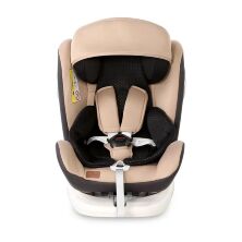 Дитяче автокрісло Lorelli (Bertoni) Lusso SPS isofix 0-36 kg Beige-Black бежеве