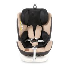 Дитяче автокрісло Lorelli (Bertoni) Lusso SPS isofix 0-36 kg Beige-Black бежеве