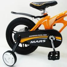 Велосипед дитячий двоколісний MARS-14 дискові гальма колеса 14 дюймів помаранчевий