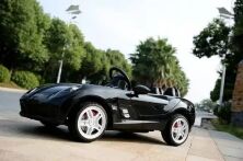 Дитячий електромобіль легковий автомобіль Bambi Mercedes DMD 158 EBRS-2 чорний автопокраска**