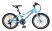 Алюмінієвий спортивний підлітковий велосипед двоколісний LIKE2BIKE A212005 Viva колеса 20д блакитний