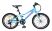 Алюмінієвий спортивний підлітковий велосипед двоколісний LIKE2BIKE A212005 Viva колеса 20д блакитний