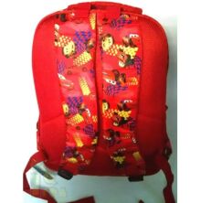 Дитячий Рюкзак шкільний Портфель для хлопчика "ТАЧКИ. Блискавка Макквін" 555-455 червоний