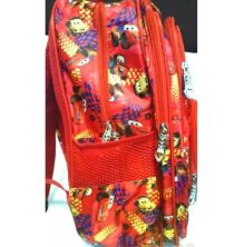 Дитячий Рюкзак шкільний Портфель для хлопчика "ТАЧКИ. Блискавка Макквін" 555-455 червоний